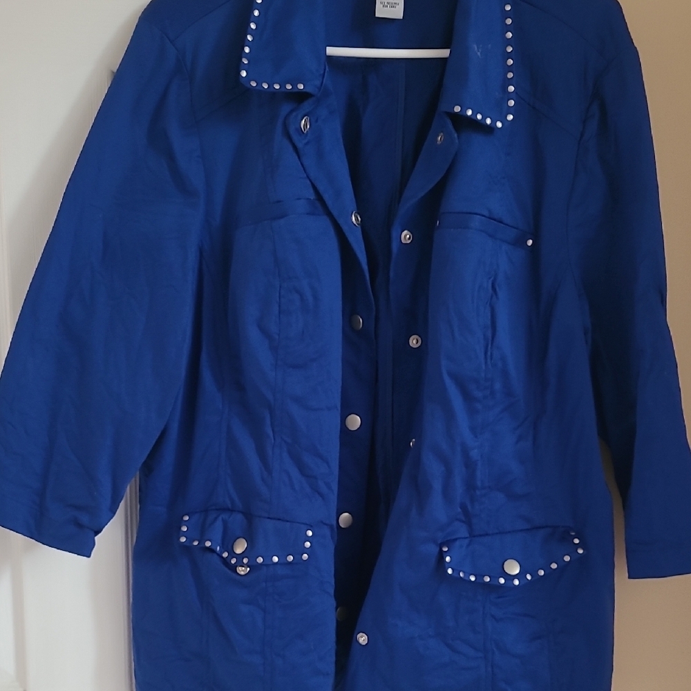 Cobalt Blue Jacket